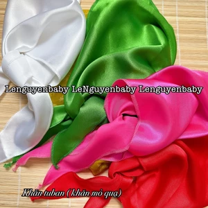 KHĂN Tuban cho bé, phối chung với bà ba, màu sắc dễ thương, chất liệu mềm mại