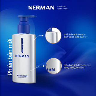 Combo Badboy Nerman - Sữa tắm gội cho nam 350ml & Gel vệ sinh 60S Fresh 100ml & Xịt khử mùi toàn thân Good Day 100ml