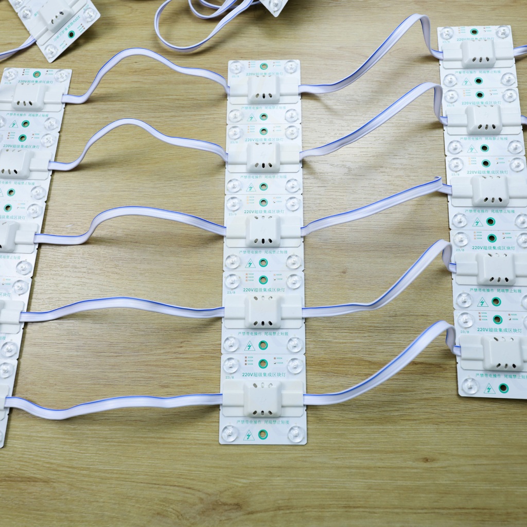 (Combo 10 module) LED module 4 bóng siêu sáng sử dụng nguồn 220V trực ...