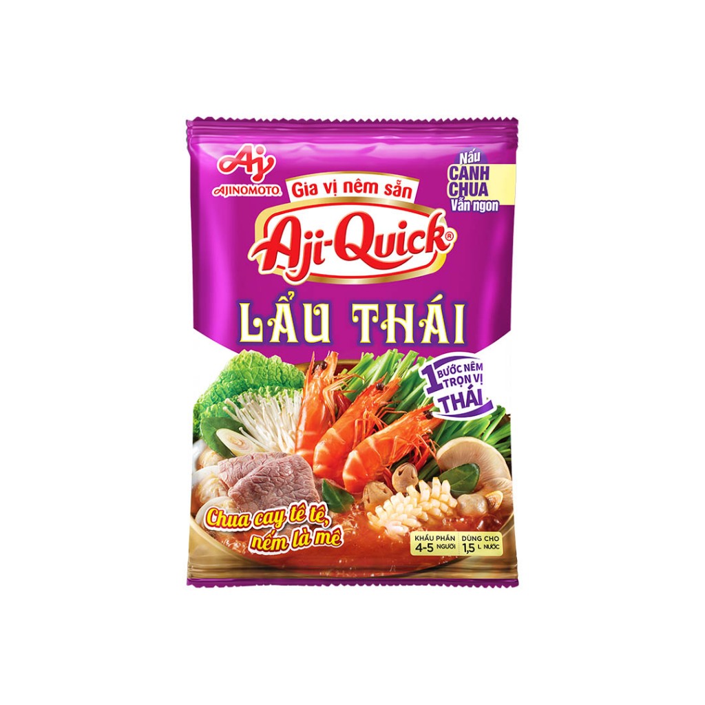 Ảnh Combo 6 Gói Gia Vị Nêm Sẵn Aji-Quick® Lẩu Thái 50g/Gói 2