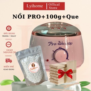 [TẶNG 100G] NỒI PRO nấu sáp wax lông,công suất lớn nấu được nhiều sáp, tiện lợi dễ sử dụng lyihome