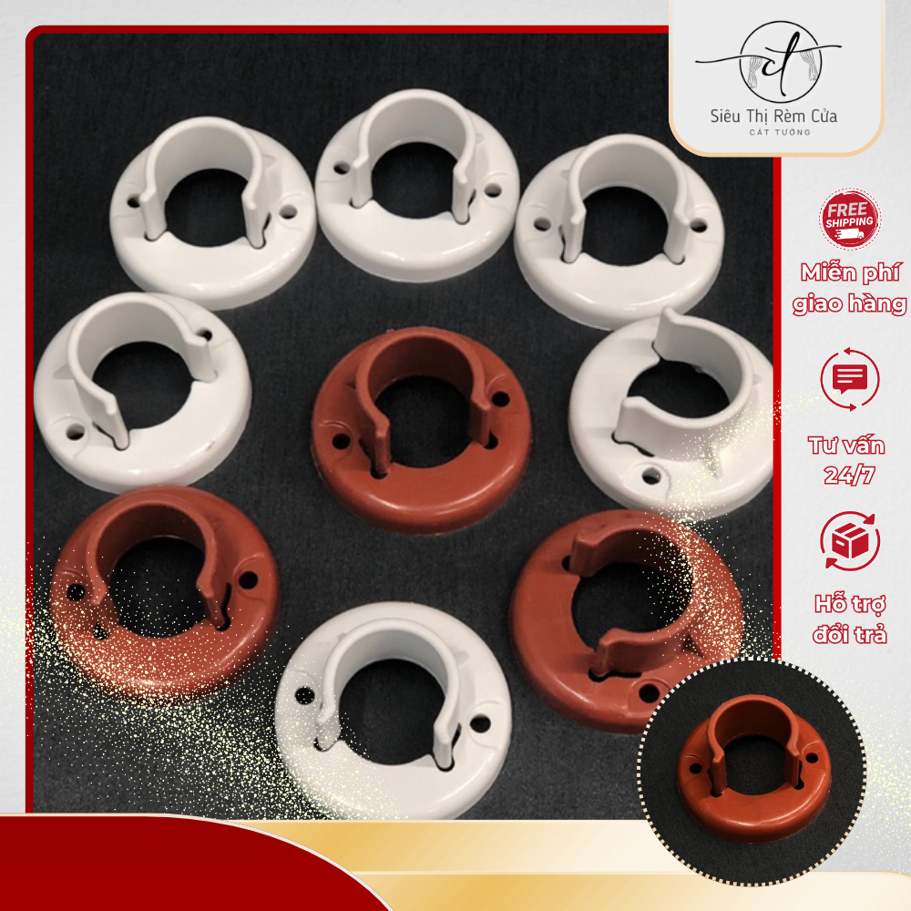 Phụ Kiện Cây Treo Rèm, Bát Âm Treo Tường Đỡ Thanh Treo Rèm Giá Rẻ ...