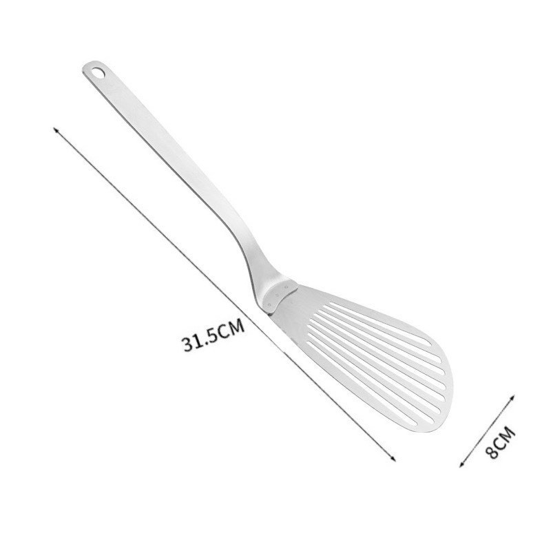 Xẻng Lật KINSGEM by Chockmen Inox 18/10 Xẻng Muôi Muỗng Lật Cá Trứng Rán Thịt Đa Năng Nhà Bếp