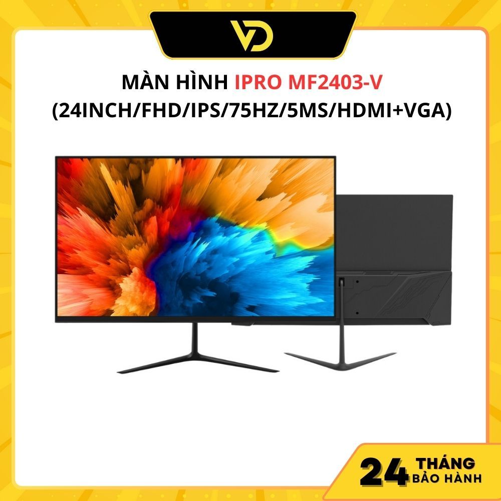 MÀN HÌNH iPRO MF2403-V (24INCH/FHD/IPS/75HZ/5MS/HDMI+VGA) | Shopee Việt Nam