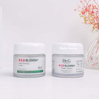 Kem Dưỡng ẩm DR.G R.E.D Blemish Clear Soothing Cream Làm Dịu, Phục Hồi Da 70ml Duduhouse