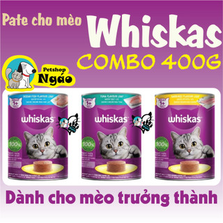 [Thùng 24 Lon] pate cho chó mèo pate whiskas 400g lon __ =>