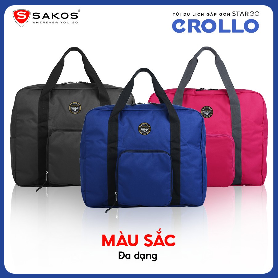 Ảnh Túi Xách Du Lịch Gấp Gọn Thời Trang STARGO CROLLO 3