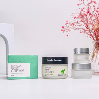 Kem Rau Má Dưỡng Ẩm Phục Hồi GoodnDoc Centella Repair Cream Giảm Thâm Nám Trắng Sáng Da 50ml
