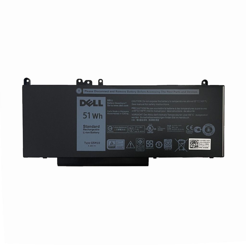 Pin Laptop Dell Latitude E5450 E5470 E5270 RYXXH 38WH NGGX5 47WH G5M10 51WH 6MT4T 62Wh ZIN 100