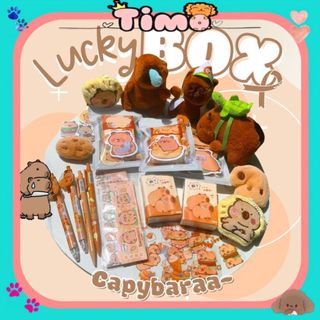 Lucky Box Capybara Túi Pack Test Nhân Phẩm Hộp Mù Blind Kiểm Tra Độ May Mắn Giá Rẻ Timo SQ1-22