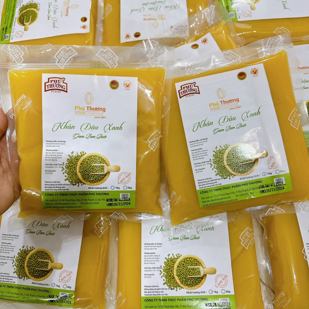 Nhân đậu xanh phú thương 1kg