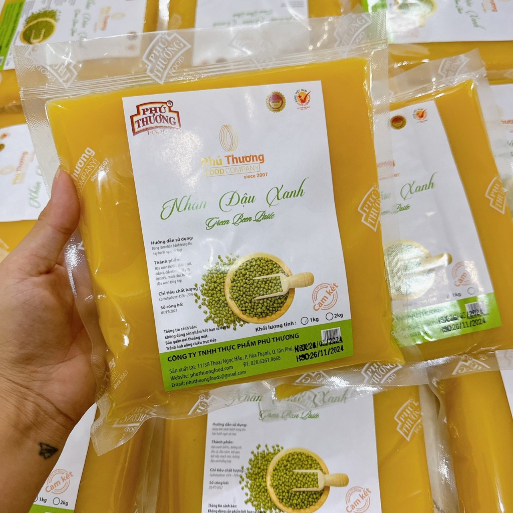 Nhân đậu xanh phú thương 1kg