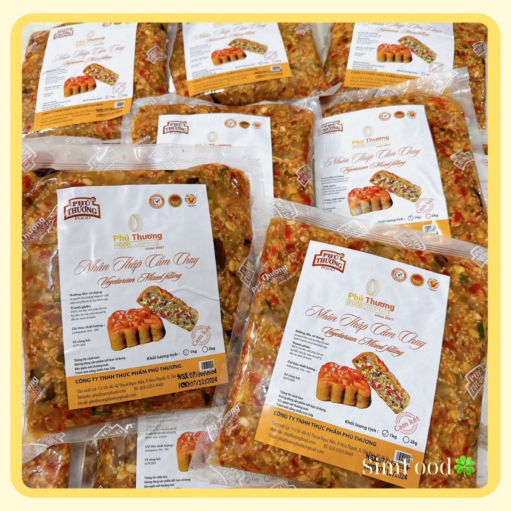 Nhân thập cẩm chay (đặt biệt) Phú Thương 1kg