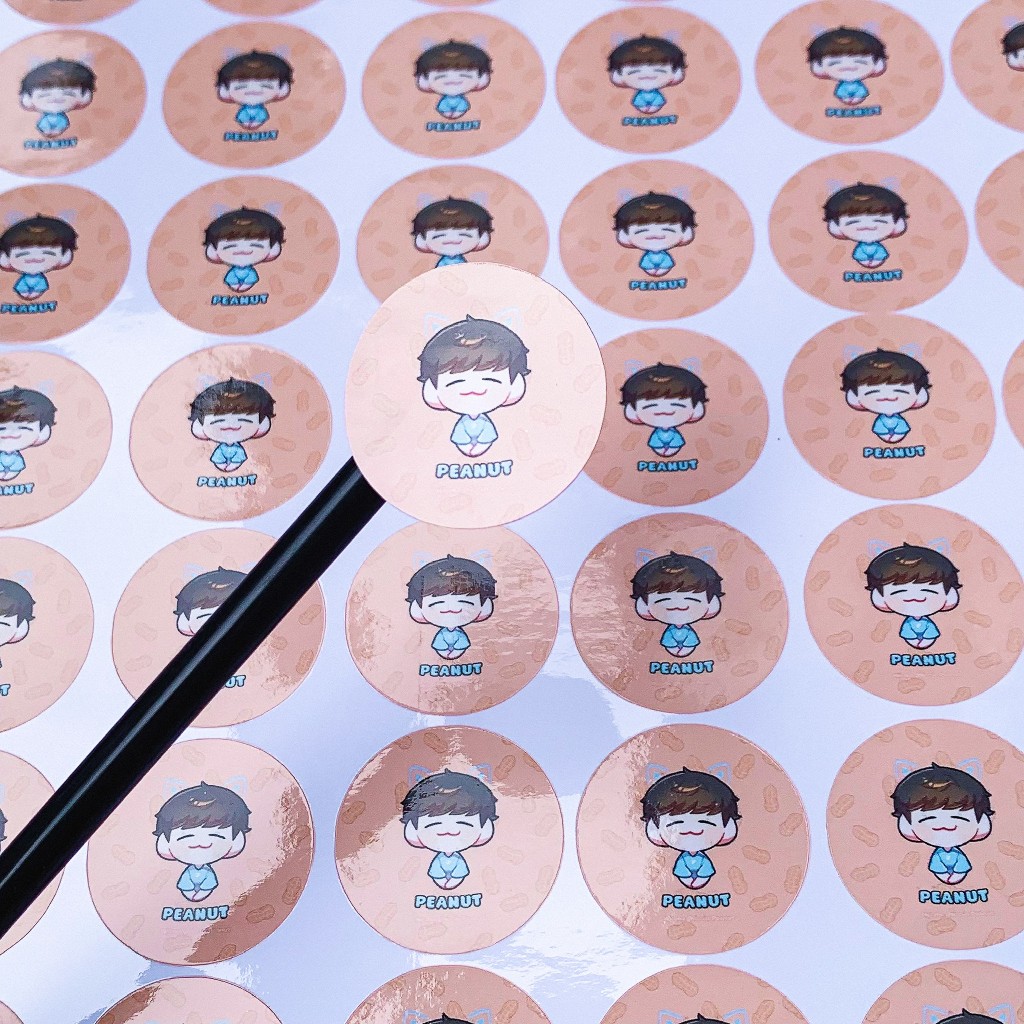 STICKER BẾ VIỀN SẴN - Vuông/Tròn - Nhiều kích thước (IN THEO YÊU CẦU ...