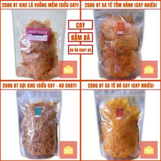 250G - BÁNH TRÁNG TÂY NINH TRỘN SẴN ĐỦ VỊ (hành phi, xike, phô mai...) - ĂN VẶT NGON LẮC LƯ