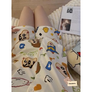Đồ Mặc Nhà Pijama Đồ Ngủ Quả Đào Cute Màu Hồng Tay Cộc Dành Cho Nữ