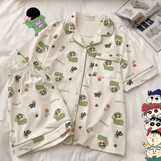 Bộ Ngủ, Đồ Ngủ Nữ Pijama Mặc Nhà Tay Ngắn Xinh Xắn