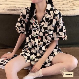 Đồ Ngủ Pijama Mặc Nhà, Set Đồ Nữ Thời Trang Chất Liệu Kate