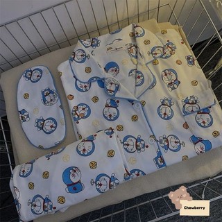 Bộ Đồ Ngủ Măc Nhà Pijama Họa Tiết Trái Tim Xinh Xắn Cho Nữ