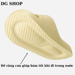 Dép nam nữ đế dày siêu nhẹ,dép bánh mì phong cách đơn giản,hottrend 2025( FULL SIZE)