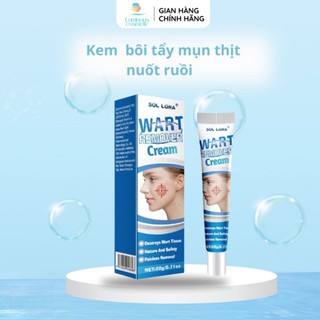 Kem mụn thịt dư cao cấp Sol Lora, Kem tẩy nốt ruồi, mụn thịt dư, nốt ve chó, u mềm treo, South Moon chính hãng