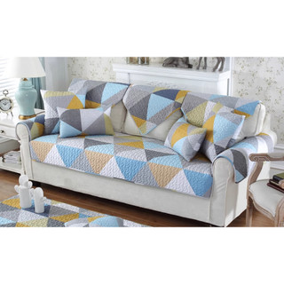 Thảm trải sofa chống trượt phong cách Bắc Âu 100% cotton