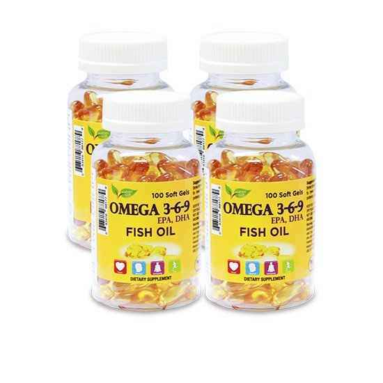 Viên Uống Omega 369 Fish Oil – Nature Gift - 100 viên/hộp | Shopee Việt Nam