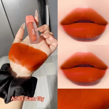Son cam tây son cam cháy, son BeAna chính hãng son cam nâu, son cam đất son cam ấm, son màu cam nhẹ nhàng cá tính