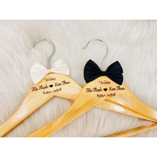 Móc Gỗ Wedding Gift | Khắc Tên Cô Dâu Chú Rể ( 1 cái)