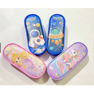 Hộp bút BD 177 Tráng Da Đựng Đồ Dùng -1 Ngăn Dầy Đẹp