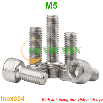 TM5I# - Ốc Lục Giác Đầu Trụ M5 Inox 304 Hút Nam Châm | Shopee Việt Nam