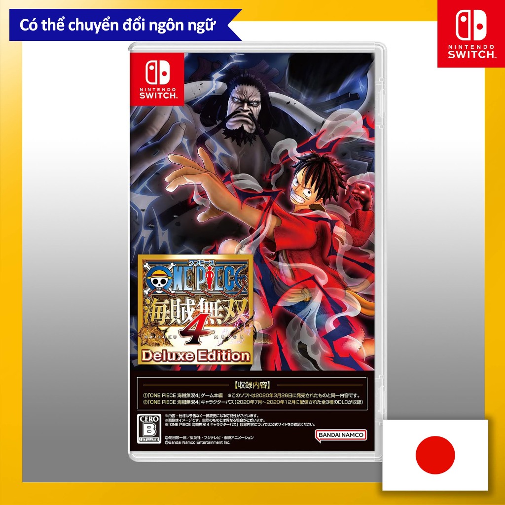 ONE PIECE Pirate Warriors 4 Deluxe Edition - Switch【Direct from Japan ...
