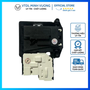 Công Tắc Khóa Cửa Máy Giặt LG Inverte (4 Chân) – Phụ Kiện Máy Giặt Chính Hãng