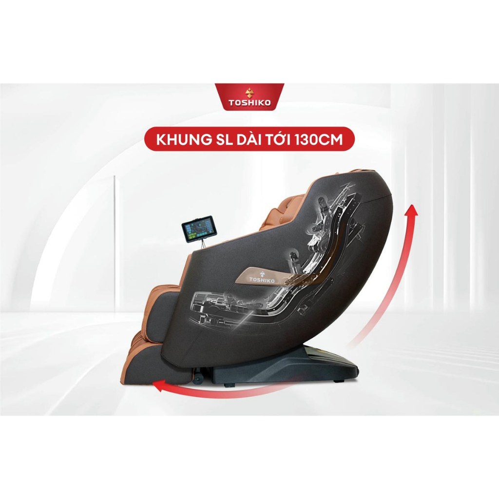 Ảnh Ghế massage Toshiko T90 với 12 bài tập tự động giúp hỗ trợ massage giảm đau mỏi tại nhà 2