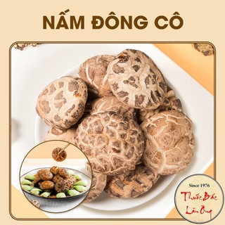 Nấm đông cô khô Nhật Bản 100g, tai nấm to, trắng, thơm ngon, dùng hầm canh, pha trà - Lãn Ông