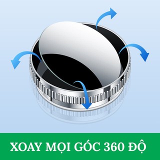 Gương Cầu Lồi Ô Tô HÍT KÍNH VERSION 2 – Xoay 360 Độ Xóa Điểm Mù Hiệu Quả, Gắn Cực Kì Chắc Chắn