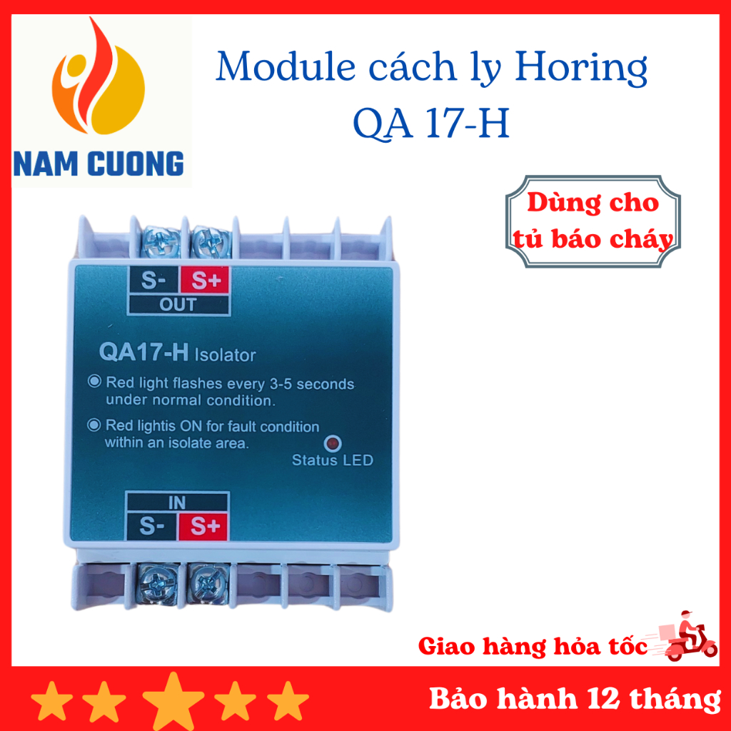 Module cách ly sự cố Horing QA 17-H, module cách ly Horing QA17-H ...