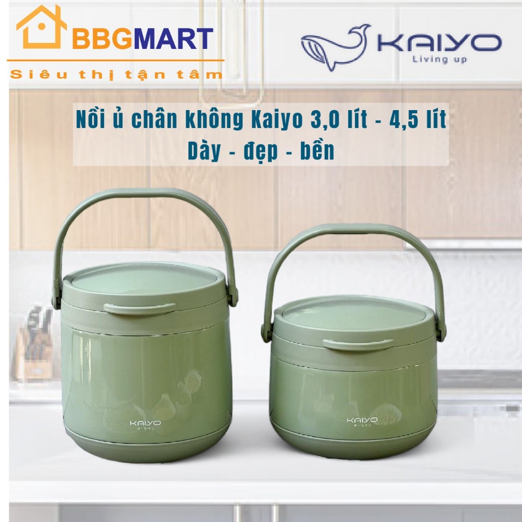 Product image Nồi ủ chân không Kaiyo KTC45M KTC30M 4,5l 3,0l đa năng ( Nhắn tin shop để chọn màu nhé) 1