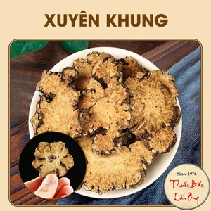 Xuyên khung khô 100g, thái lát, thơm, sạch - Lãn Ông