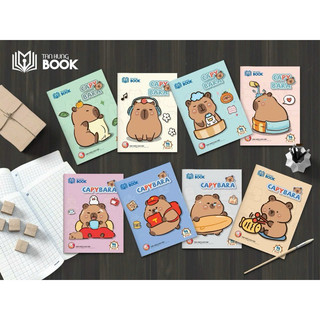 TÂN HƯNG - Tập vở Ô LY định lượng 80gsm láng mịn tự chọn bìa CAPYBARA hoạt hình dễ thương 🌸 mã CAPYBARA Chuột lang nước