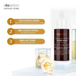 Serum Ekseption Giúp Giảm Mụn, Xóa Thâm, Trắng Sáng Da Ekseption Hyaluronic Niacin 75ml