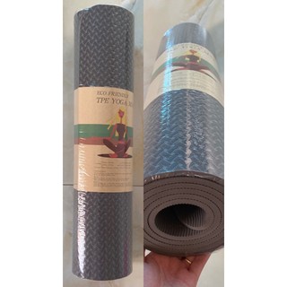 Thảm tập yoga,Thảm tập chất liệu TPE 1 lớp dày 8mm không định tuyến đúc nguyên khối chống trơn trượt