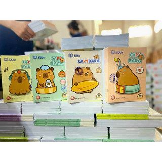 TÂN HƯNG - Tập vở Ô LY định lượng 80gsm láng mịn tự chọn bìa CAPYBARA hoạt hình dễ thương 🌸 mã CAPYBARA Chuột lang nước