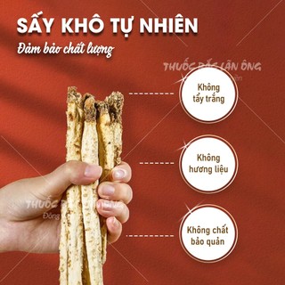 Sa sâm khô 100g, rễ sa sâm bắc, nguyên củ, thái lát, thơm, sạch - Lãn Ông