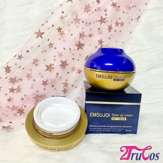 Kem dưỡng trắng da ngày đêm Emsujoi Tone Up Night Day Cream 50ml (nâng tông, xóa mờ sạm nám) 2Trucos