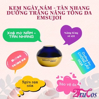 Kem dưỡng trắng da ngày đêm Emsujoi Tone Up Night Day Cream 50ml (nâng tông, xóa mờ sạm nám) 2Trucos