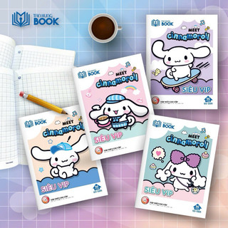 TÂN HƯNG - Tập vở 4 Ô LY / 5 Ô LY Định Lượng 120gsm Láng mịn Tự chọn Bìa Hoạt Hình Dễ Thương 🌸 mã Cinnamoroll Siêu VIP