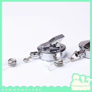[Sẵn VN] Lõi Tơrua Vật Liệu Sắc Kéo Rút 60cm Sử Dụng Móc Vào Bao Đựng Thẻ Hoặc Móc Khoá Phong Cách Phẳng Bóng Kim Loại