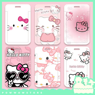 [Sẵn VN] Bao Đựng Thẻ Nhân Viên Dọc Nhựa ABS Phong Cách Nhân Vật Hoạt Hình Đáng Yêu Sanrio Hello K