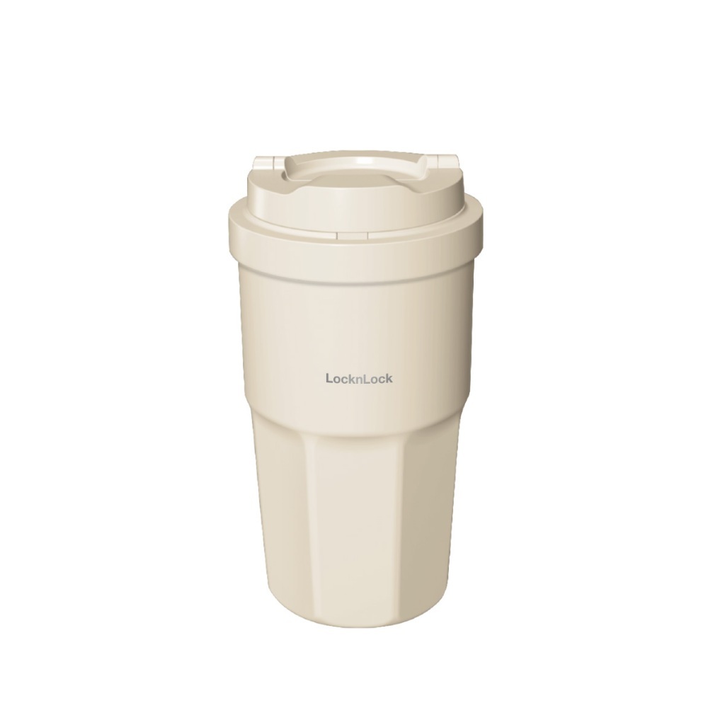 Ly giữ nhiệt LocknLock Vacuum Coffee Tumbler 460ml LHC3329 Xanh, Inox 316L, sơn tĩnh điện  - K-MALL